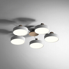 Потолочная Люстра Move 5 Gray By Imperiumloft, фото 