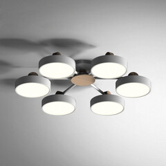 Потолочная Люстра Move 6 Gray By Imperiumloft, фото 