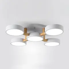 Потолочная Люстра Joist 5 White By Imperiumloft, фото 
