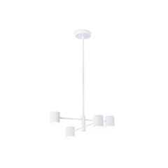 Светильник светодиодный подвесной FL51705/4 WH белый 3000K/4200K/6400K 20W D500*780 (Без ПДУ), фото 