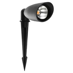 Светодиодный светильник тротуарный (грунтовый) Feron SP2701, 5W, AC/DC 12-24V, низковольтный, 3000К, черный, IP65, фото 
