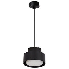 Светильник потолочный Feron HL3678 Barrel AURA levitation 12W, 230V, GX53, чёрный, на подвесе 1,7 м, фото 