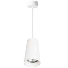 Светильник потолочный Feron ML1858 Barrel BELL levitation на подвесе 1,7 м , MR16 35W 230V, белый, фото 