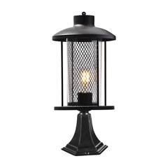 Светильник садово-парковый Feron PL724  на постамент 60W 230V E27, черный, фото 