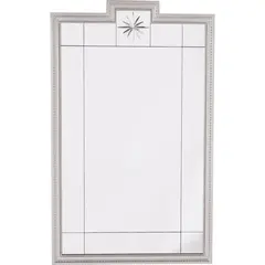 Зеркало в серебряной раме "Комо", фото 