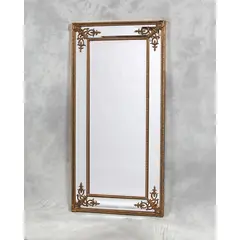 Золотое зеркало в полный рост "Венето", фото 