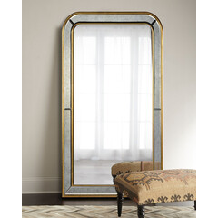 Напольное зеркало "Вустер" gold LouvreHome LHVM14G, фото 