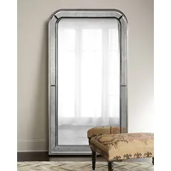 Серебряное зеркало в полный рост "Вустер", фото 