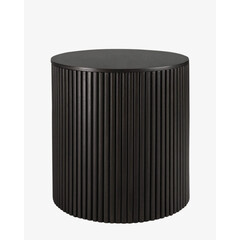 Черный приставной стол “Прескот” LouvreHome LHFST724VIM-MHG, фото 