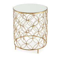 Приставной столик"Такома" LouvreHome LHST610RJ, фото 