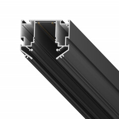 Профиль-трек для натяжных ПВХ потолков 2м Denkirs Smart One TR2022-BK, фото 