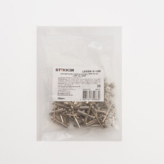 Центральная перемычка для ЗНИ 10 мм (JXB 10) 3PIN LD558-3-100, STEKKER, фото 