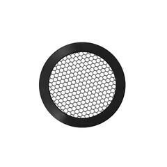 Антислепящая решетка с черным кольцом для DL18262 Donolux Honeycomb 18262BBKit, фото 