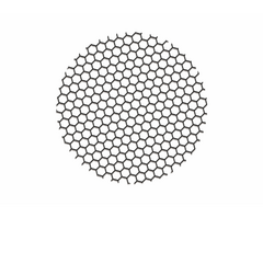 Антислепящая решетка для DL18895 10.15 Вт, D50, черный Donolux Honeycomb 18895, фото 