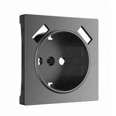 Накладка для розетки USB (графит матовый) W1179564, фото 