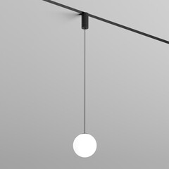 Магнитный трековый светильник Черный Denkirs SMART MOON DK8052-BK, фото 