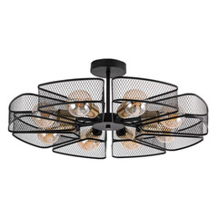 Потолочная люстра Arte Lamp MAASYM A7044PL-8BK, фото 