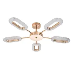 Потолочная люстра ARTE LAMP OVALE A2489PL-5GO, фото 