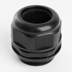 Сальник MG63 диаметр проводника 40-50 мм STEKKER, IP68, чёрный, фото 