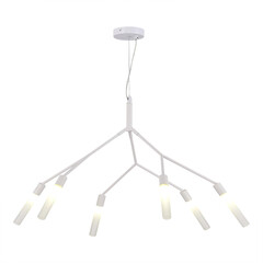 SLE1129-503-06 Светильник подвесной Белый/Белый G9 6*5W KAITO, фото 