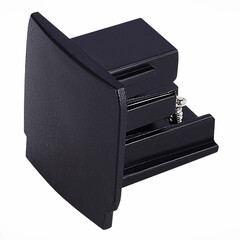 ST030.409.11 Заглушка для трехфазного шинопровода ST-Luce Черный Трехфазная трековая система, фото 