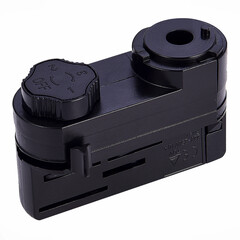 ST030.409.20 Адаптер питания для трехфазного шинопровода ST-Luce Черный Трехфазная трековая система, фото 