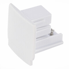 ST030.509.11 Заглушка для трехфазного шинопровода ST-Luce Белый Трехфазная трековая система, фото 