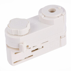 ST030.509.20 Адаптер питания для трехфазного шинопровода ST-Luce Белый Трехфазная трековая система, фото 