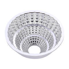 ST661.060.10 Рефлектор для светильника ST661 ST-Luce Хром Трехфазная трековая система, фото 