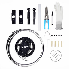 ST961.437.14 Тросовая световая система ST-Luce Черный LED 1*13,5W 3000K RAY, фото 