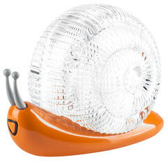 745923 Настольная лампа ALFA 1,5W LED LM ОРАНЖЕВЫЙ/ПРОЗРАЧНЫЙ 3000/4000/6000K, фото 