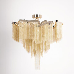 10208/600C Gold Потолочный светильник LOFT IT Stream, фото 