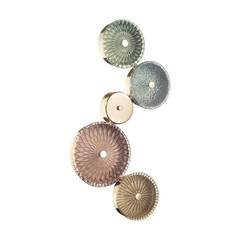 5412/26WL L-VISION ODL_EX23 9 золотой/разноцветный металл/стекло Бра LED 26W 4000K CARAMELLA, фото 