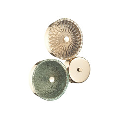 5412/14WL L-VISION ODL_EX23 9 золотой/желтый/зеленый металл/стекло Бра LED 14W 4000K CARAMELLA, фото 