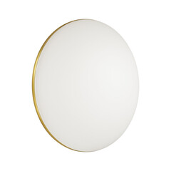 3043/EL TAN SN 025 Светильник пластик/белый/золотистый LED 72Вт 3000-6500К D490 IP43 пульт ДУ/ LampSmart LASSA, фото 