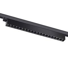 358845 PORT NT22 черный Светильник трехфазный трековый светодиодный IP20 LED 4000K 30W 220V ITER, фото 