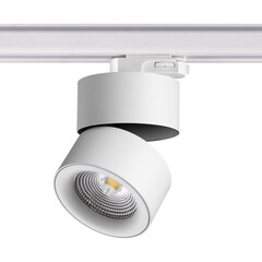 358788 PORT NT21 101 белый Трехфазный трековый светодиодный светильник IP20 LED 25W 4000K 2200Лм 100-265V GRODA, фото 