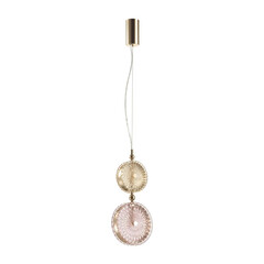 5412/13LA L-VISION ODL_EX23 8 золотой/желтый/розовый металл/стекло Подвес LED 13W 4000K CARAMELLA, фото 