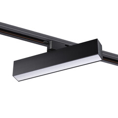 358849 PORT NT22 черный Светильник трековый однофазный трехжильный IP20 LED 4000K 18W 220V ITER, фото 