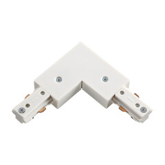 Соединитель L-образный для однофазного трехжильного шинопровода Novotech Port 135008, фото 