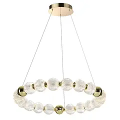 5008/60L L-VISION ODL24 463 золотой/металл/акрил Люстра LED 60W 4000K 5058лм CRYSTAL, фото 