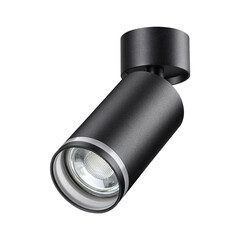 370885 OVER NT22 черный Светильник накладной IP20 GU10 9W 220V ULAR, фото 