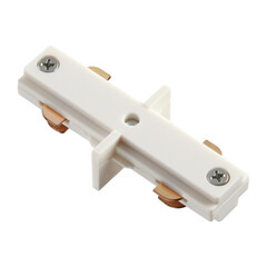 Соединитель прямой внутренний с токопроводом для однофазного трехжильного шинопровода Novotech Port 135006, фото 