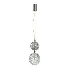 5416/13LA L-VISION ODL_EX23 10 хром/серый/св.серый металл/стекло Подвес LED 13W 4000K CARAMELLA, фото 