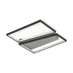 5242/72CL LEDIO LN23 белый, черный, серый Люстра потолочная LED 72W 4752Лм 220V TARO, фото 