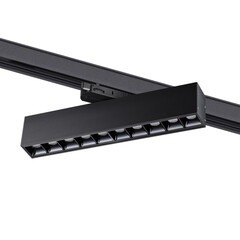 358861 PORT NT22 черный Светильник трехфазный трековый светодиодный IP20 LED 4000K 16W 220V ITER, фото 