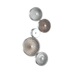 5416/26WL L-VISION ODL_EX23 11 хром/разноцветный металл/стекло Бра LED 26W 4000K CARAMELLA, фото 