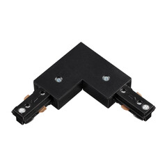 Соединитель L-образный для однофазного трехжильного шинопровода Novotech Port 135009, фото 