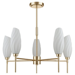 6518/5C MODERNI LN23 105 золотой Люстра потолочная G9 5*40W 220V SHIVON, фото 