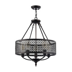 Люстра Freya FR4166-PL-05C-BL, фото 